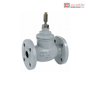 شیر کنترل خطی هانیول مدل دو راهه فلنجی، کورس 20 و 38 میلیمترV5016A1069