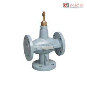 شیر کنترل خطی هانیول مدل سه راهه فلنجی، کورس 20 میلیمترV5329A1079