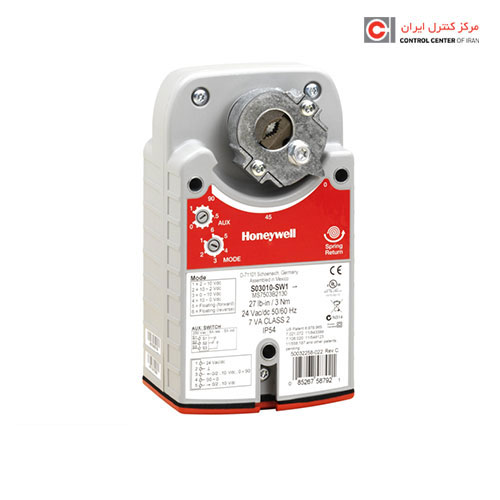 محرک الکتریکی دمپر هانیول مدل S03010