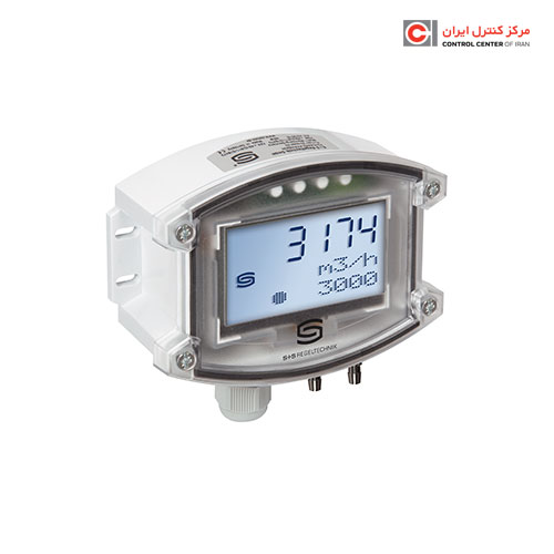 ترانسمیتر جریان حجمی هوا S+S مدل PREMASREG 7161-U LCD